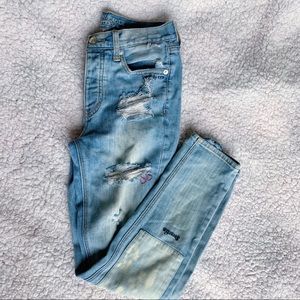 american eagle vintage high rise denim jeans